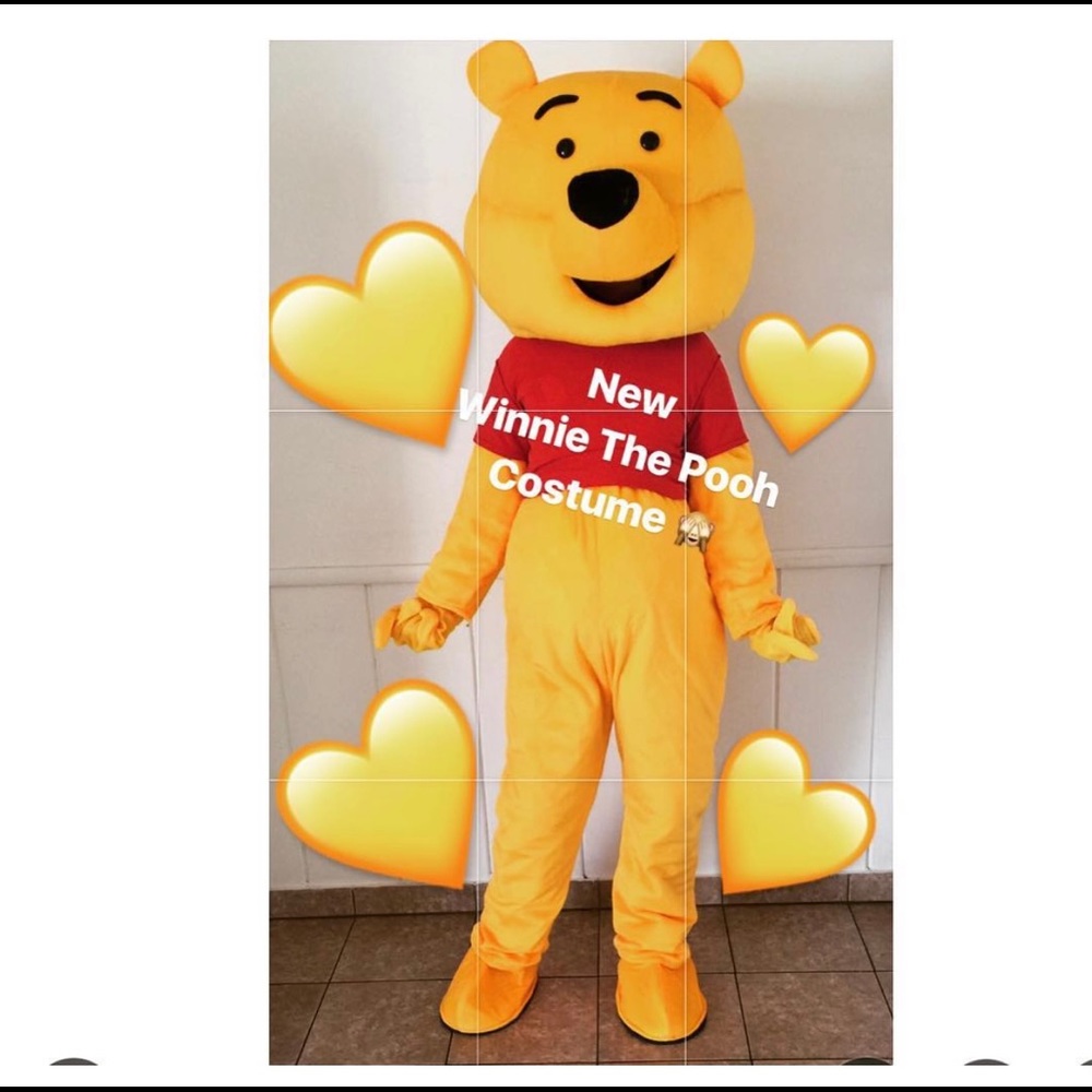 Winnie the pooh mascot